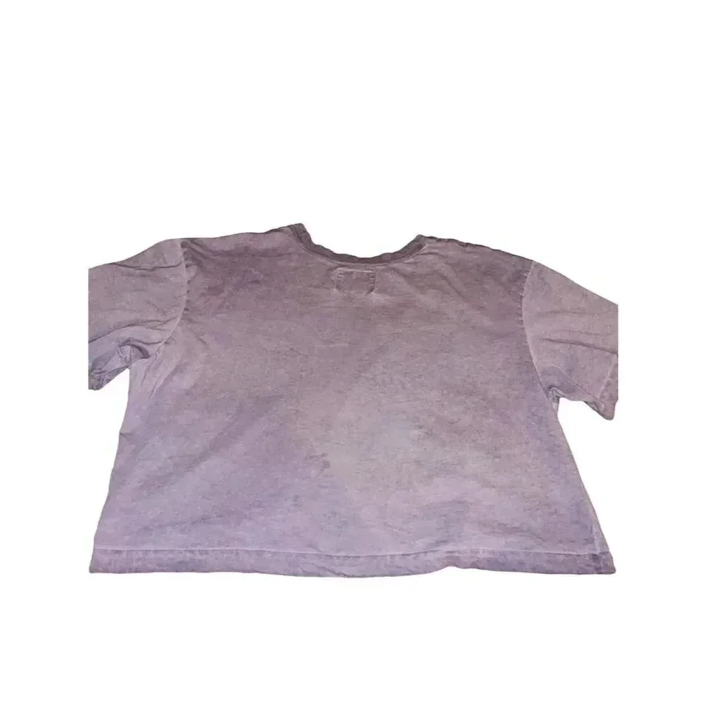 Champion Women's XL Cropped Short Sleeve T-Shirt dusty Purple Casual Summer - Picture 7 of 11